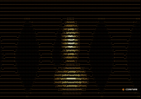 phosphor sample frame rendered from the bundled demo project